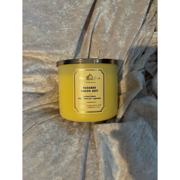 BBW sugared lemon zest candle - Picture 1 of 3
